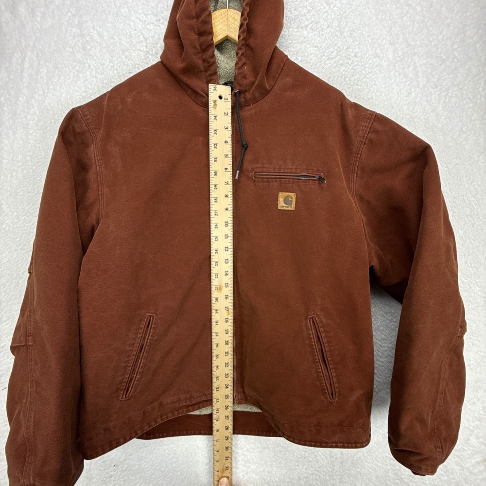 Carhartt Sierra Jacket Sherpa Lined Mens XL J141 CLY Clay - Picture 6 of 14